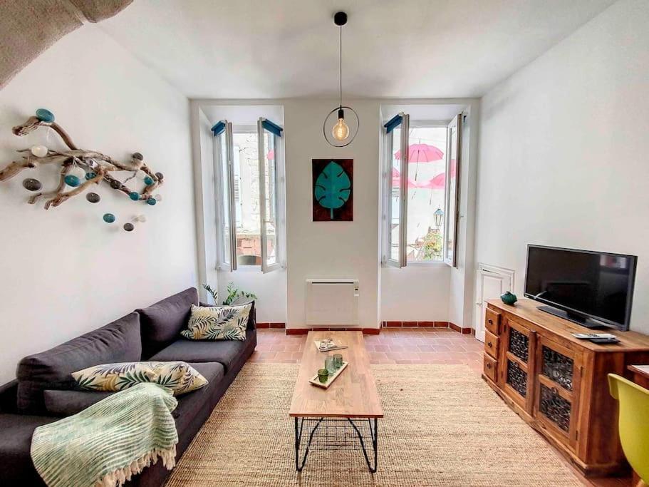 Joli Studio Au Coeur De Grasse - Parking Inclus Zewnętrze zdjęcie